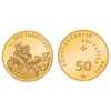 2013 Gotthardpost 11.25g, 25mm, 900 Gold