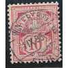 61Aa Ziffermarken 10 Rp rosa Zentrumstempel 1.9.1898...