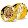 Medaille Ave Maria 50cm vergoldet