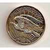 US Münz Repliken Gold Eagle  2005 34mm  20$ vergoldet  
