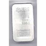 100g Silberbarren UBS, werden keine neuen mehr ausgegeben